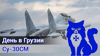Су-30СМ "Flanker-H" - День в Грузии (DCS World) | WaffenCat