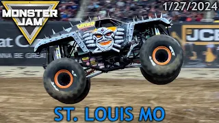 Monster Jam St. Louis MO - 2024, January 27th (Full Show) 4K 60fps
