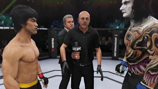 Bruce Lee vs. Raven (EA Sports UFC 3) - Epic Battle 💯 🐲 - Dragon Fights 🐉