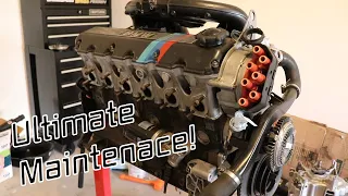 Complete BMW M20 Maintenance DIY (Timing belt, Main seals, water pump..) BMW E30 Rebuild Pt.2