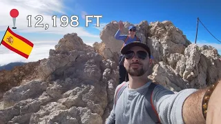 CLIMBING TO THE HIGHEST POINT IN SPAIN!!