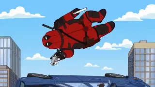 Family Guy Becomes Deadpool || Season 10 episode 4 || Nocuts