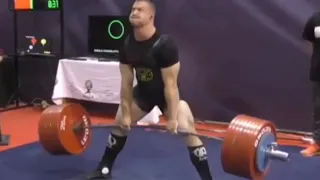 Инопланетный Юрий Белкин. Становая тяга 445 кг Deadlift