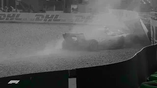2018 German GP Vettel Crash I World Title 2018 I #vettel #ferrari #f1 #germangp #hoffenheim #germany