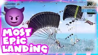 MOST EPIC LANDING IN BOOTCAMP - PUBG MOBILE