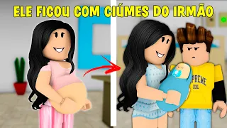 O DIA QUE MINHA MÃE TEVE UM BEBÊ! HISTORINHA BROOKHAVEN RP - ROBLOX