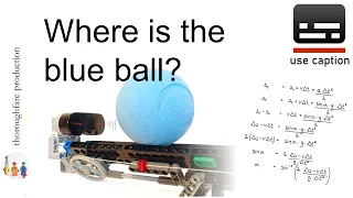 Where is the Blue Ball? Kalman Filter Visualized in a Intuitive Way