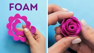 14 CUTE ROOM DECOR DIYS WITH FOAM