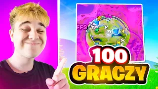 100 WIDZÓW GRA POD LATE GAME w FORTNITE