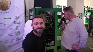 HUBburger i maszyna vendingowa na targach Kanaba Fest w Gdańsku