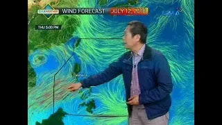 Typhoon Maria, patuloy na pinalalakas ang hanging habagat na sanhi ng pag-ulan