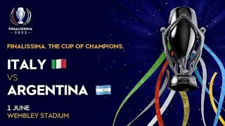 01/06/2022 ARG VS ITALY FIFA Friendly Match Highlights.