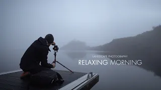 📷 Relaxing SOLO Landscape Photography morning [ ASMR, True Sound of the Nature, Mist ]