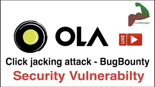 Ola clickjacking attack - bugbounty | page loaded in iframe