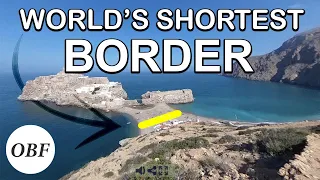 Why The World's Shortest Border Is So Strange