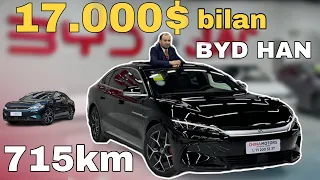 25.000 SO`MGA 715 KM BYD HAN LONG RANGE (TO`LIQ OBZOR) CHINAMOTORS DA