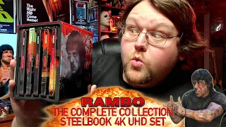 RAMBO The Complete Steelbook Collection 4K UHD Unboxing & Overview