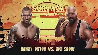 FULL MATCH - Randy Orton vs. Big Show - WWE Title Match: WWE Survivor Series 2013 | Wwe 2k15 PS3