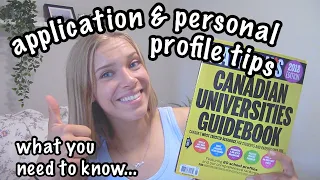 UBC APPLICATION + PERSONAL PROFILE TIPS | maddy a