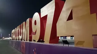 974 Stadium Qatar 2022 || World's only container stadium || World cup song || World cup stadiums ||