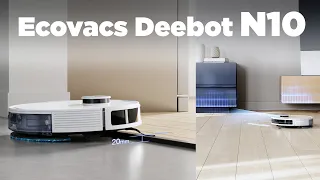 Đánh giá - Ecovacs Deebot N10 | Chiến thần Robot hút bụi lau nhà trong tầm giá dưới 9 Triệu!