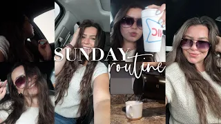 SUNDAY routine series | restock + refills, meal prep, weekly grocery shopping + afternoon to myself