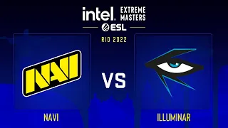 NaVi vs Illuminar | Карта 1 Dust2 | IEM Road to Rio 2022 Europe RMR B