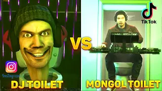 DJ TOILET VS MONGOL TOILET MEGA BATTLE