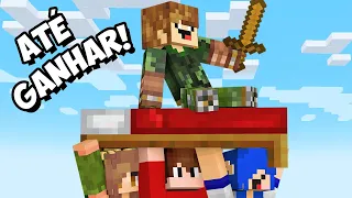 Minecraft BEDWARS até GANHAR