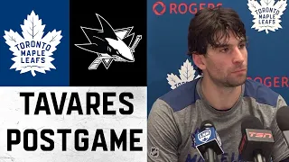 John Tavares Post Game | Toronto Maple Leafs @ San Jose Sharks | November 26, 2021