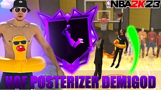 I used HOF POSTERIZER In NBA 2K23 and got UNLIMITED CONTACT DUNKS!