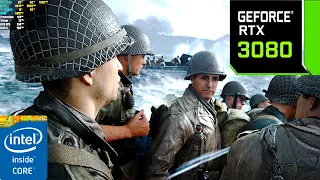 Call of Duty : WWII RTX 3080 10GB ( 4K Maximum Settings )