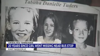 20 years since girl went missing near East Nashville bus stop