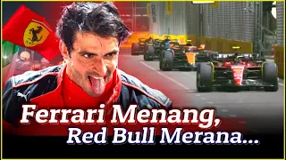 SAINZ MASTERCLASS!! - Ferrari Akhirnya Menang, Red Bull Merana, & Russell Rungkad