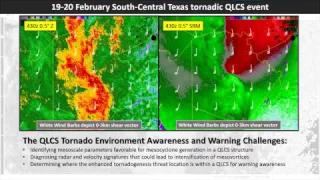 April Webinar Wednesday: The Feb 19-20 2017 S. Central TX Tornadic QLCS Case Study