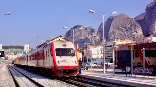 Taking the Train From Athens To Meteora, Greece