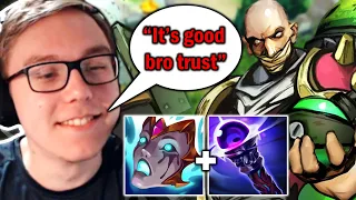 SO I TRIED THEBAUSFFS CRAZY SINGED BUILD... THIS IS HOW IT WENT