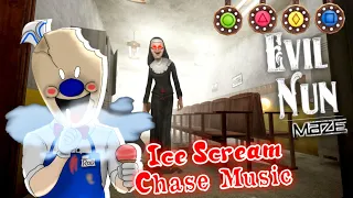 Evil Nun Maze But Ice Scream Saga Chase Musics | Evil Nun Maze | Keplerians