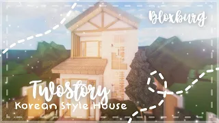 Roblox Bloxburg - Two-Story Korean Inspired House - Minami Oroi