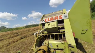 Обзор пресс подборщика Claas rolland 44