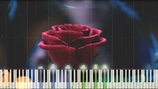 Beauty and the Beast - Teaser Trailer Music - Piano (Synthesia)