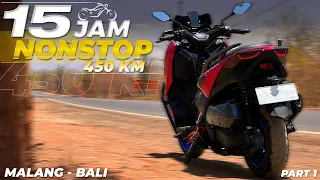 Eps 1 : GABUT, TOURING MOTOR SENDIRIAN KE BALI, BERANI ⁉️Yamaha Xmax 250