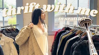 i flew to Seattle to go thrifting in Jeff Bezos's neighborhood