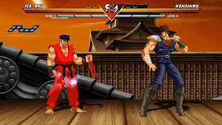 ICE RYU vs KENSHIRO - High Level Awesome Fight! BEST GAMEPLAY