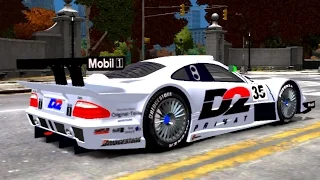 #313 1998 Mercedes Benz CLK LM + Sound 2 0 | NEW ! VEHICLE ! GTA IV ! [60 FPS] _REVIEW