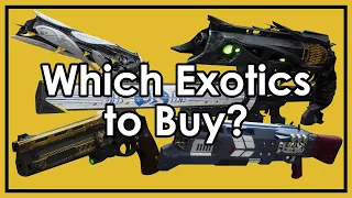 Destiny 2: Which Exotics Should You Buy at Monument to Lost Lights?