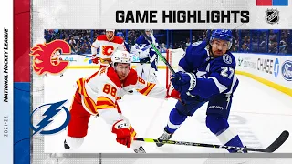 Flames @ Lightning 1/6/22 | NHL Highlights