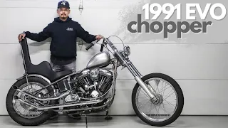 Vu's 1991 Big Twin Evo Chopper