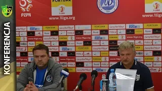 [GKS TV] Konferencja prasowa po meczu Wigry Suwałk - GKS Jastrzębie