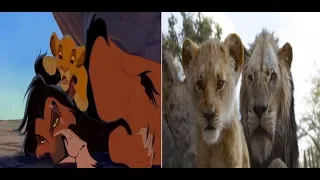 The Lion King (1994/2019) Scar and Simba